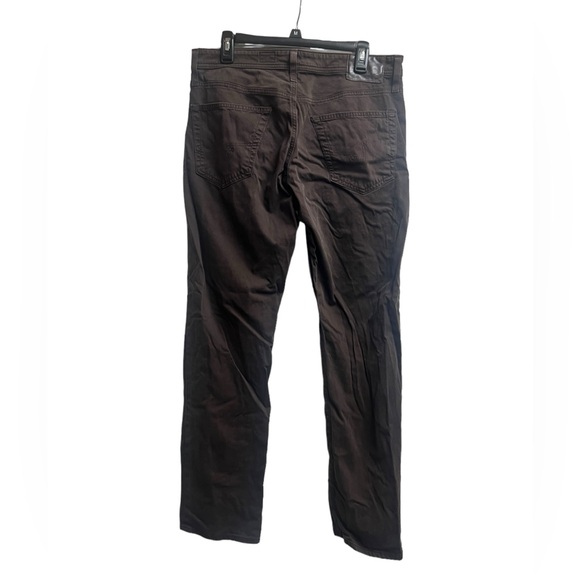 AG The Graduate Tailored Leg Pants Brown 34x32 - Picture 2 of 6